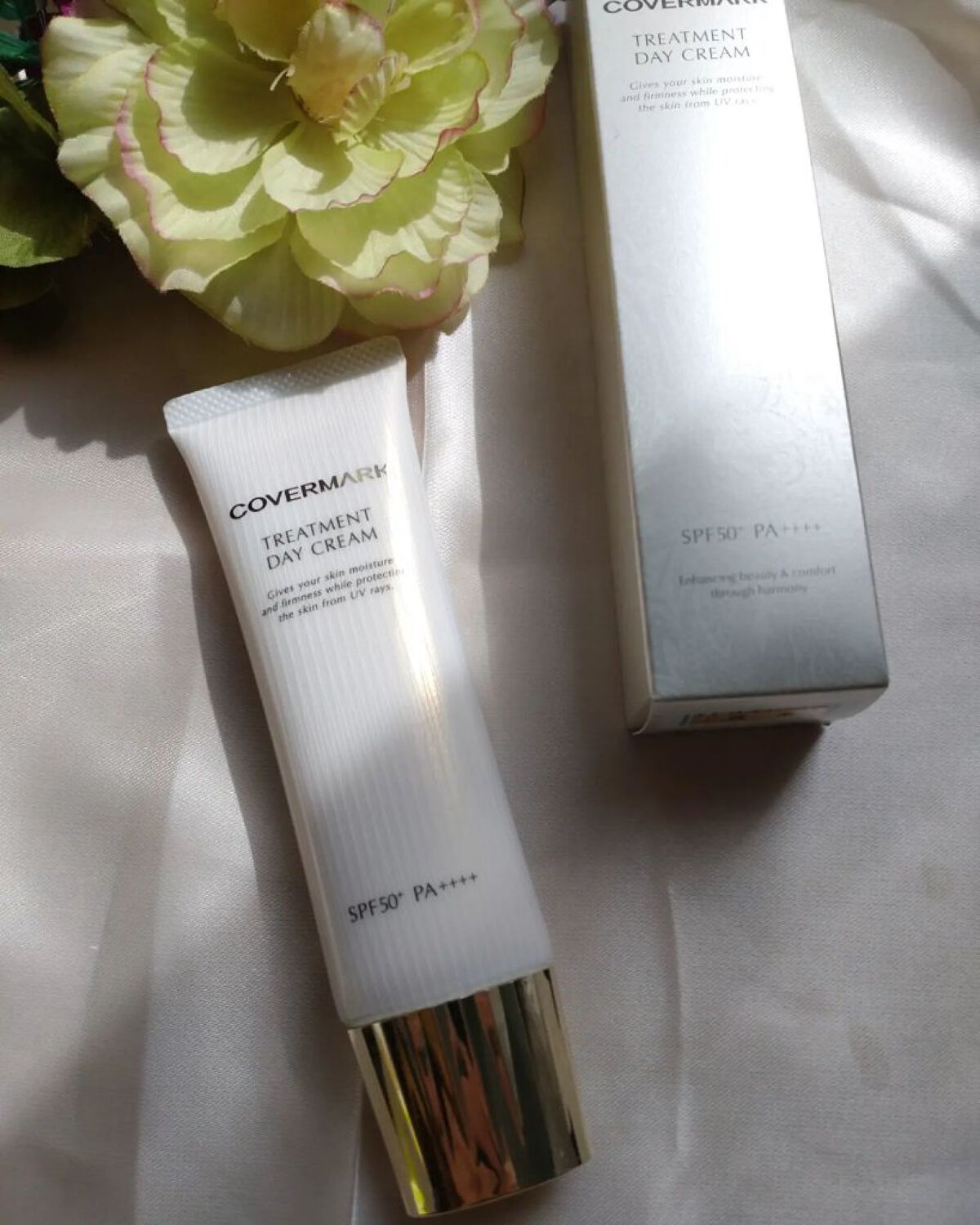 トリートメント デイ クリーム/COVERMARK/日焼け止めクリームを使ったクチコミ（1枚目）