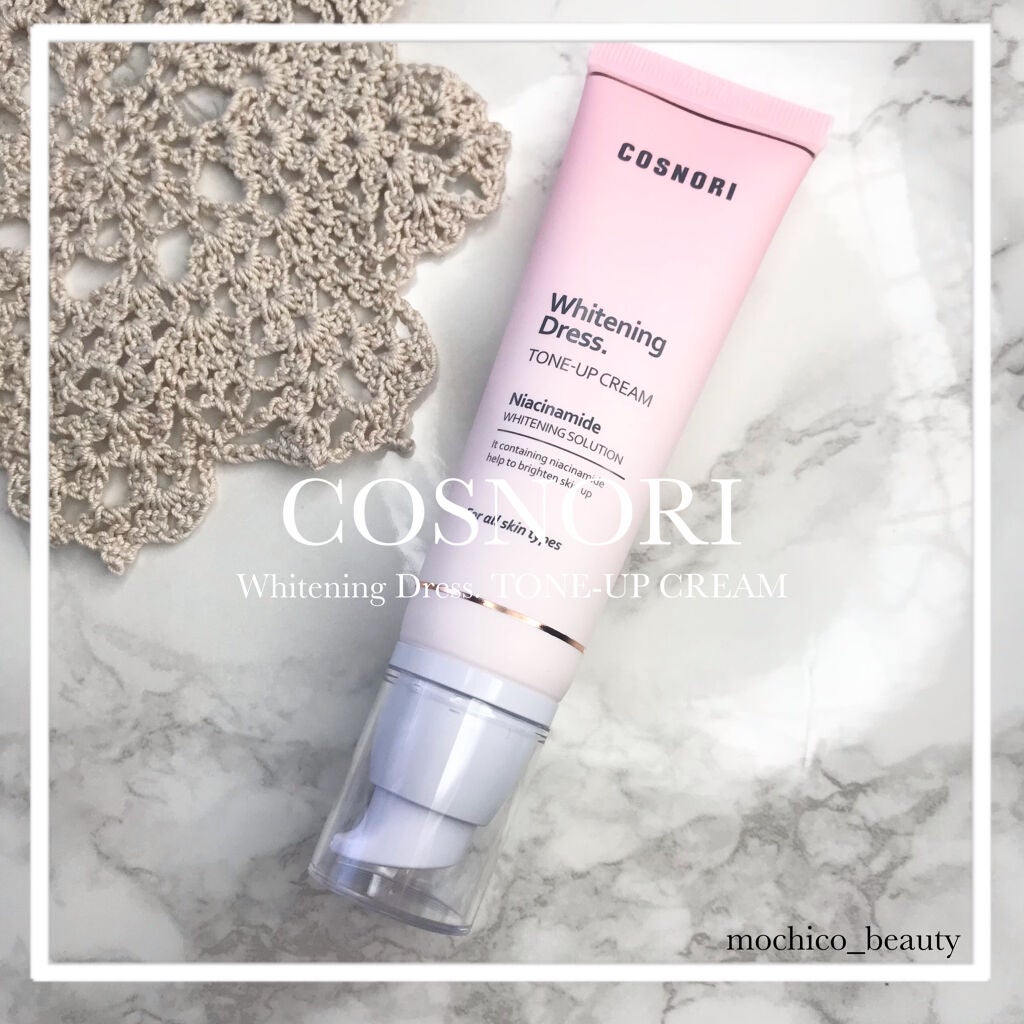 もちこ | 元エステティシャン | 気になった方フォロバ on LIPS 「COSNORI 『WhiteningDress.TONE-UP..」(1枚目)