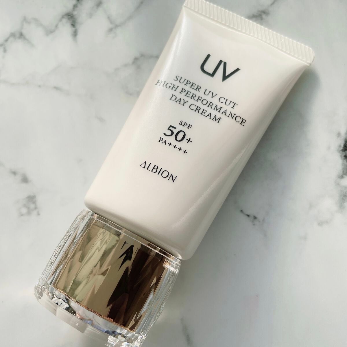 スーパー UV カット インテンシブ デイクリーム/ALBION/日焼け止めクリームを使ったクチコミ(2枚目)