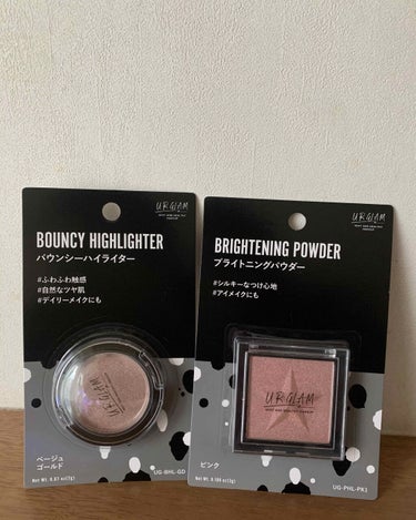 UR GLAM　BRIGHTNING POWDER/U R GLAM/パウダーハイライトを使ったクチコミ（1枚目）