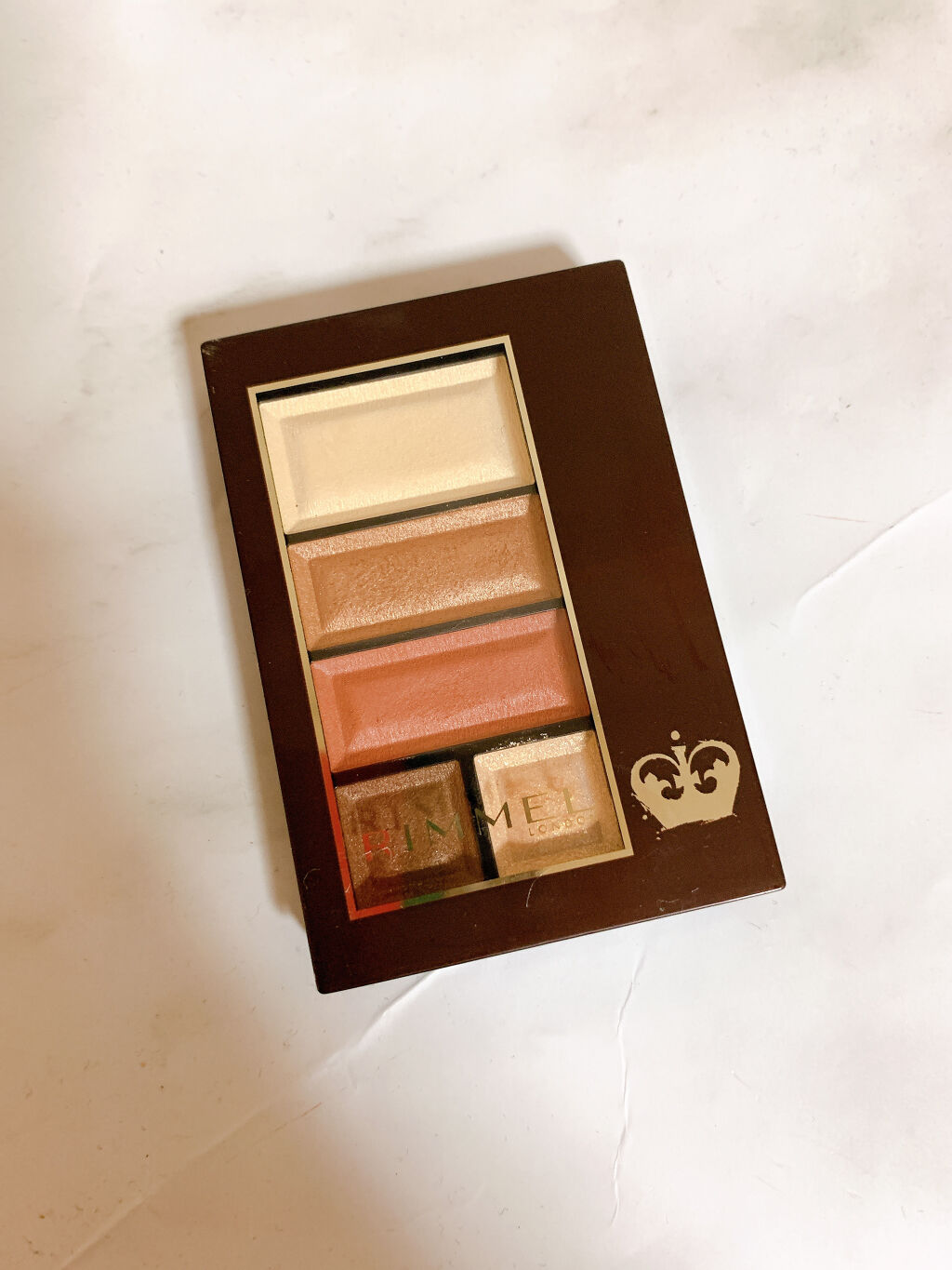ショコラスウィート アイズ ソフトマット 007 ハニージンジャーショコラ/リンメル ロンドン/アイシャドウパレットを使ったクチコミ（1枚目）
