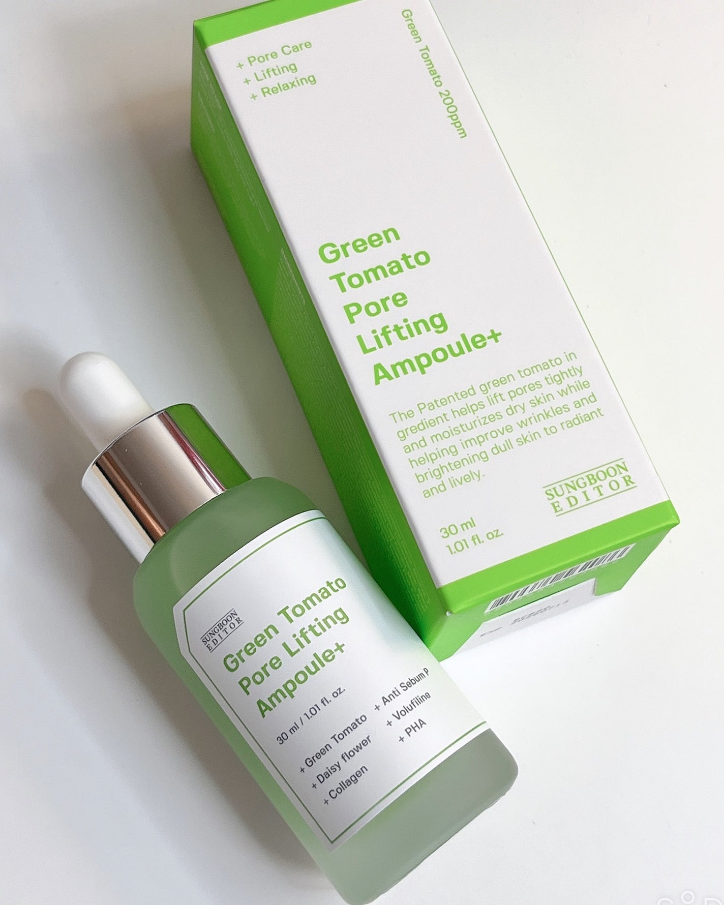 グリーントマトポアリフティングアンプル+/SUNGBOON EDITOR(成分エディター)/美容液を使ったクチコミ(6枚目)