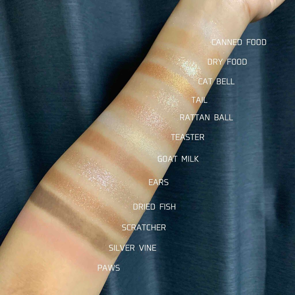 エクスプローラ12色 動物アイシャドウパレット/PERFECT DIARY/アイシャドウパレットを使ったクチコミ（2枚目）