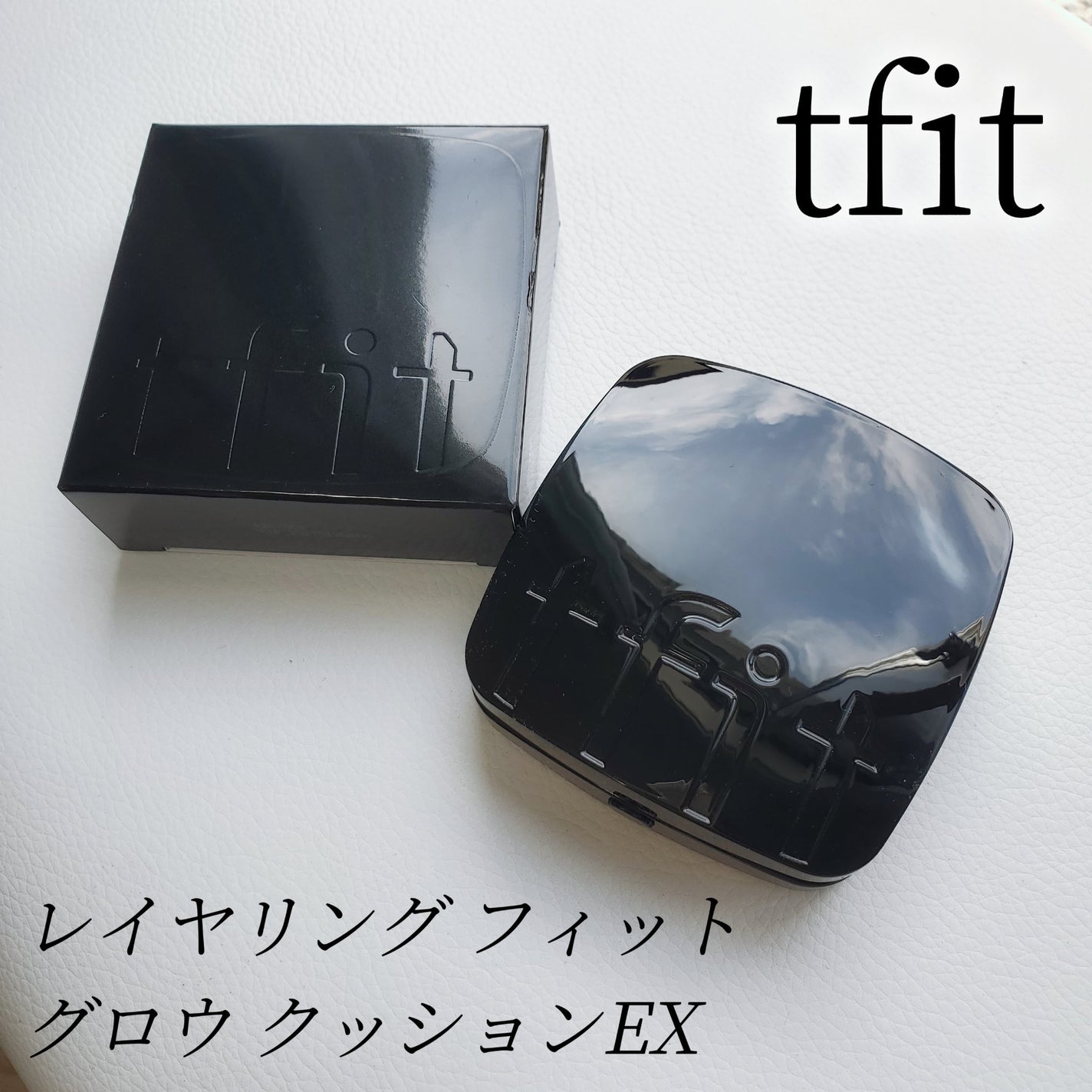 レイヤリングフィット グロークッションEX/TFIT/クッションファンデーションを使ったクチコミ(2枚目)