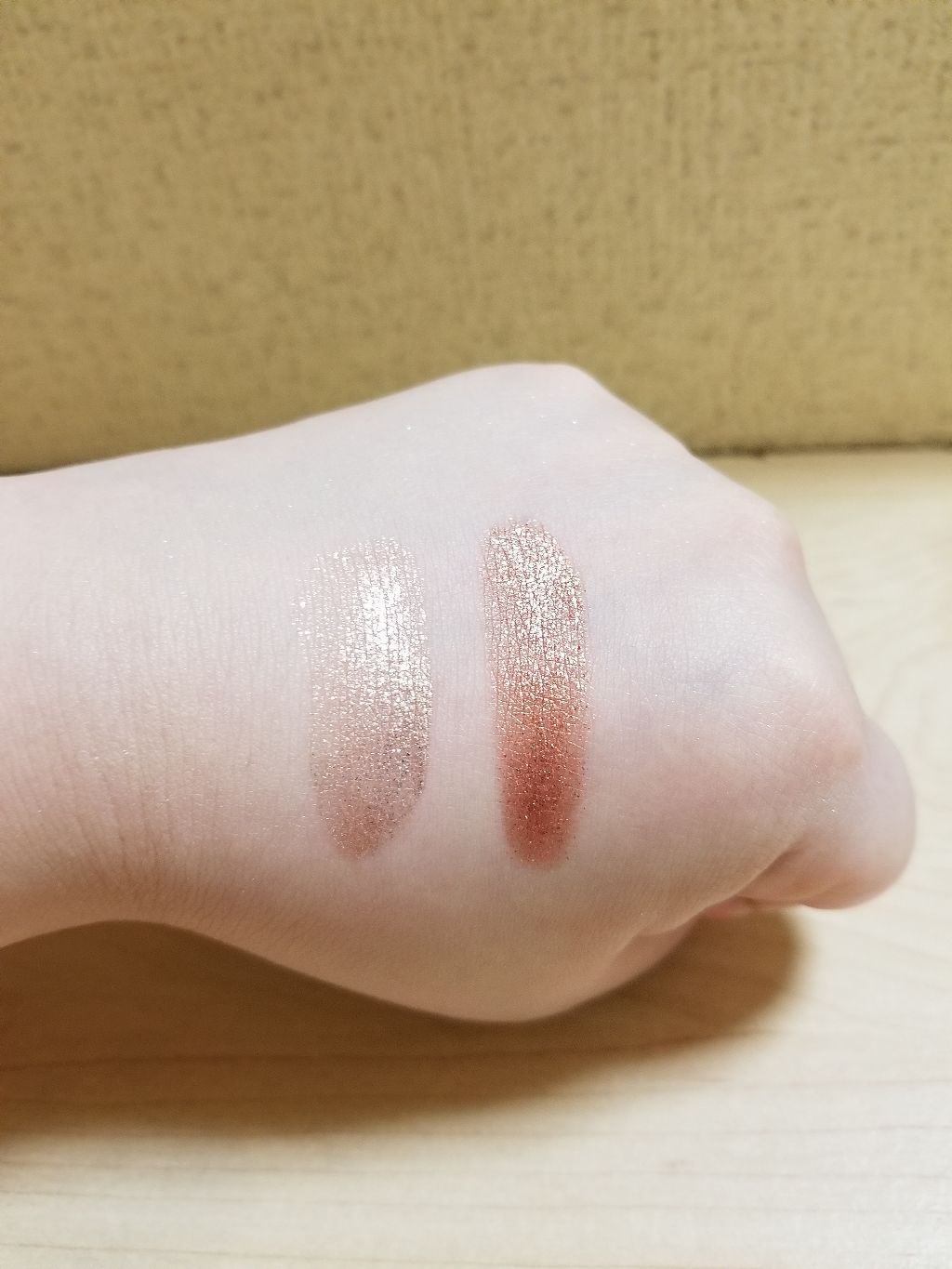 アイメタルグリッター 08 ハニースパークリング/HOLIKA HOLIKA/グリッターを使ったクチコミ（2枚目）