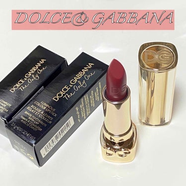 ザ・オンリーワン ルミナスカラー リップスティック/DOLCE&GABBANA BEAUTY/口紅を使ったクチコミ（1枚目）