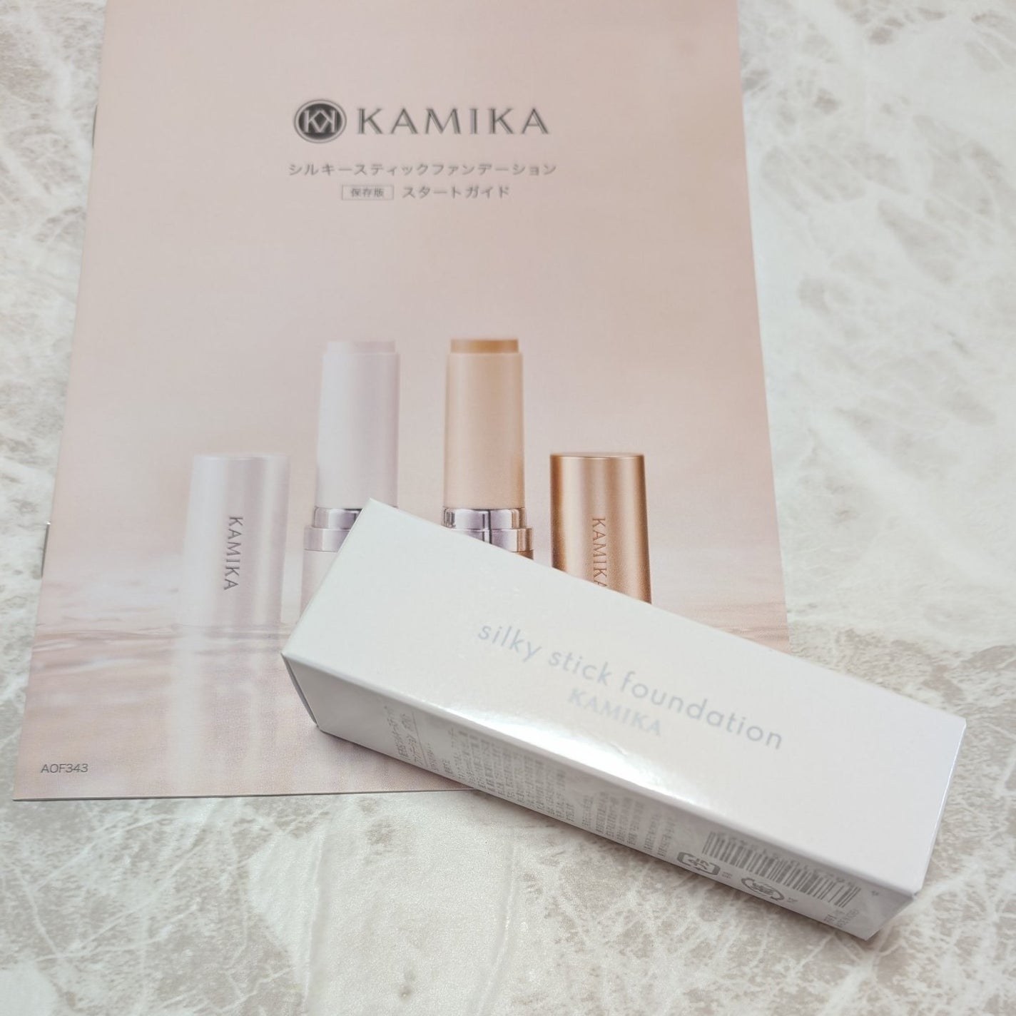 シルキースティックファンデーション/KAMIKA/その他ファンデーションを使ったクチコミ(1枚目)