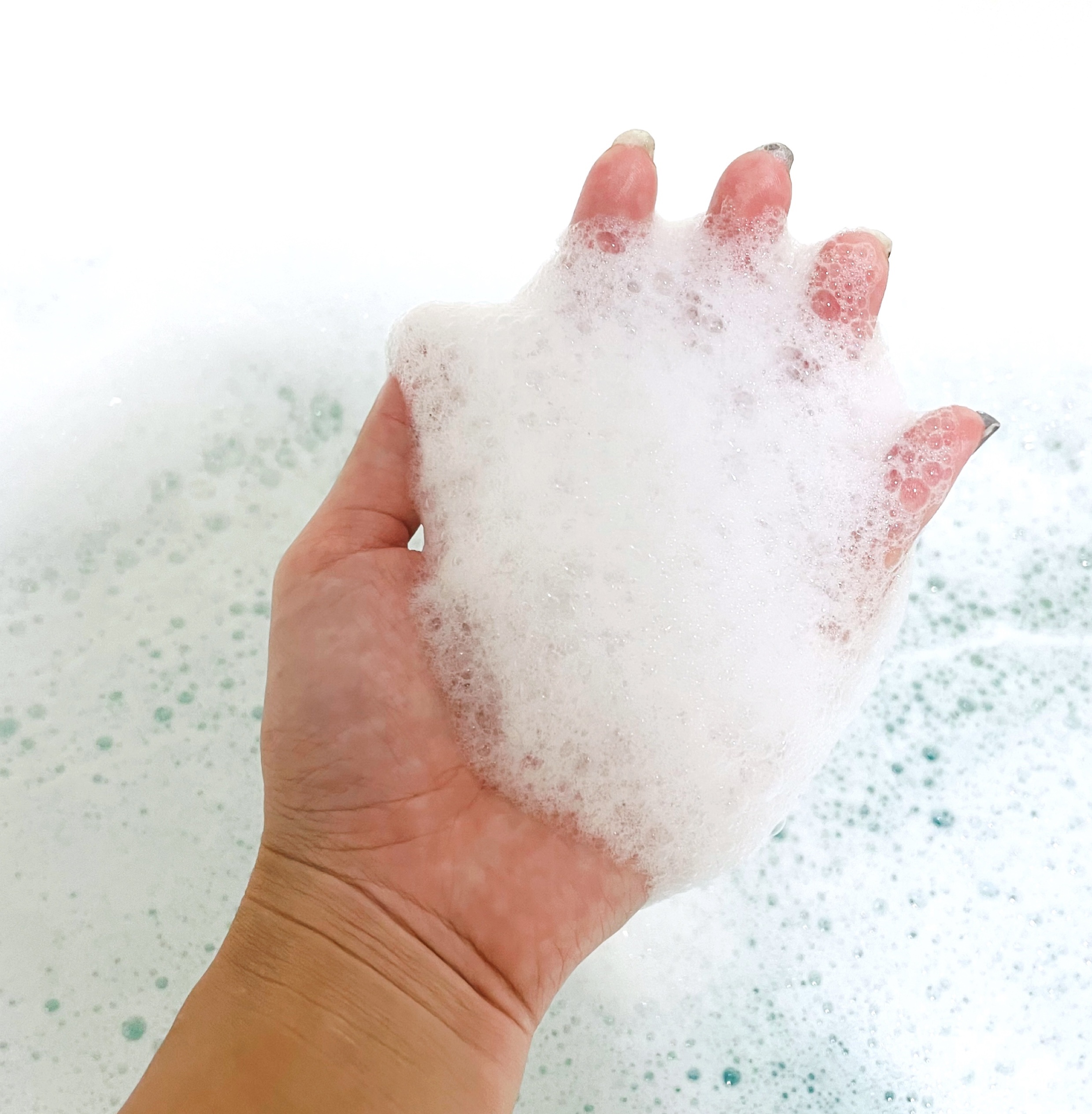 キッズバブルバス ペアーポップ/ecostore/保湿系入浴剤を使ったクチコミ（3枚目）