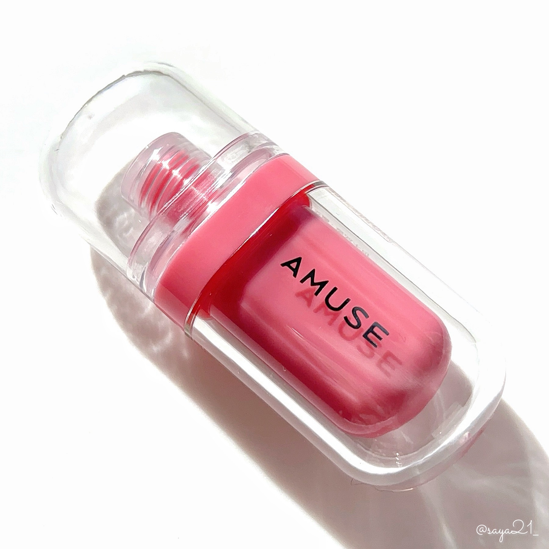 ジェルフィットティント/AMUSE/リップティントを使ったクチコミ（1枚目）