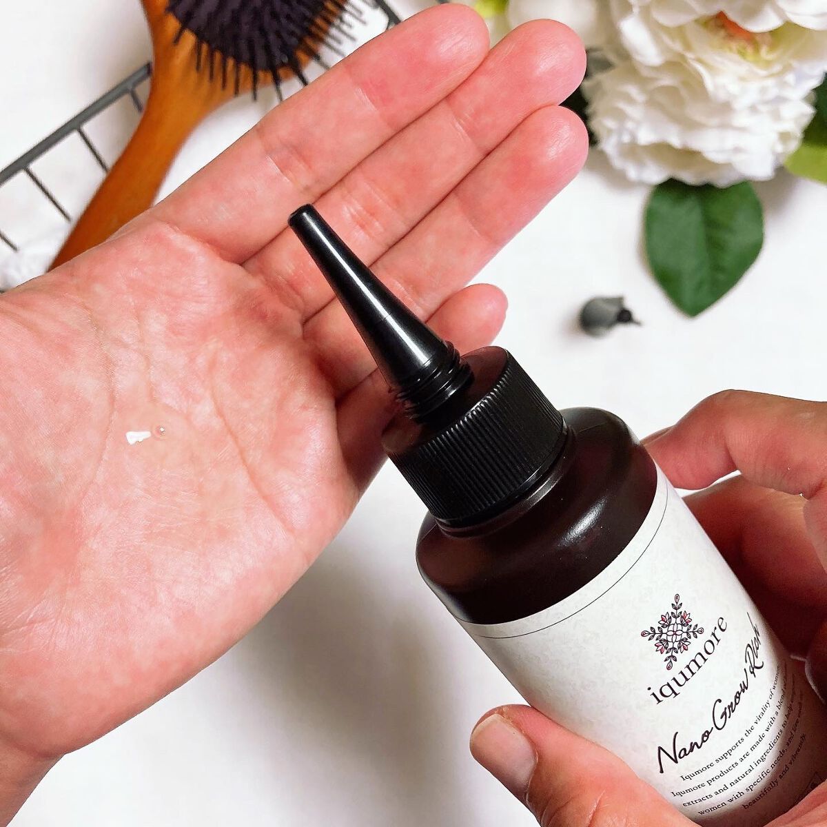 ナノグロウリッチ/iqumore/頭皮ローションを使ったクチコミ(3枚目)