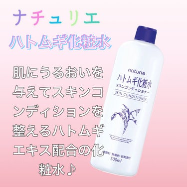 ハトムギ化粧水(ナチュリエ スキンコンディショナー R )/ナチュリエ/化粧水を使ったクチコミ（1枚目）