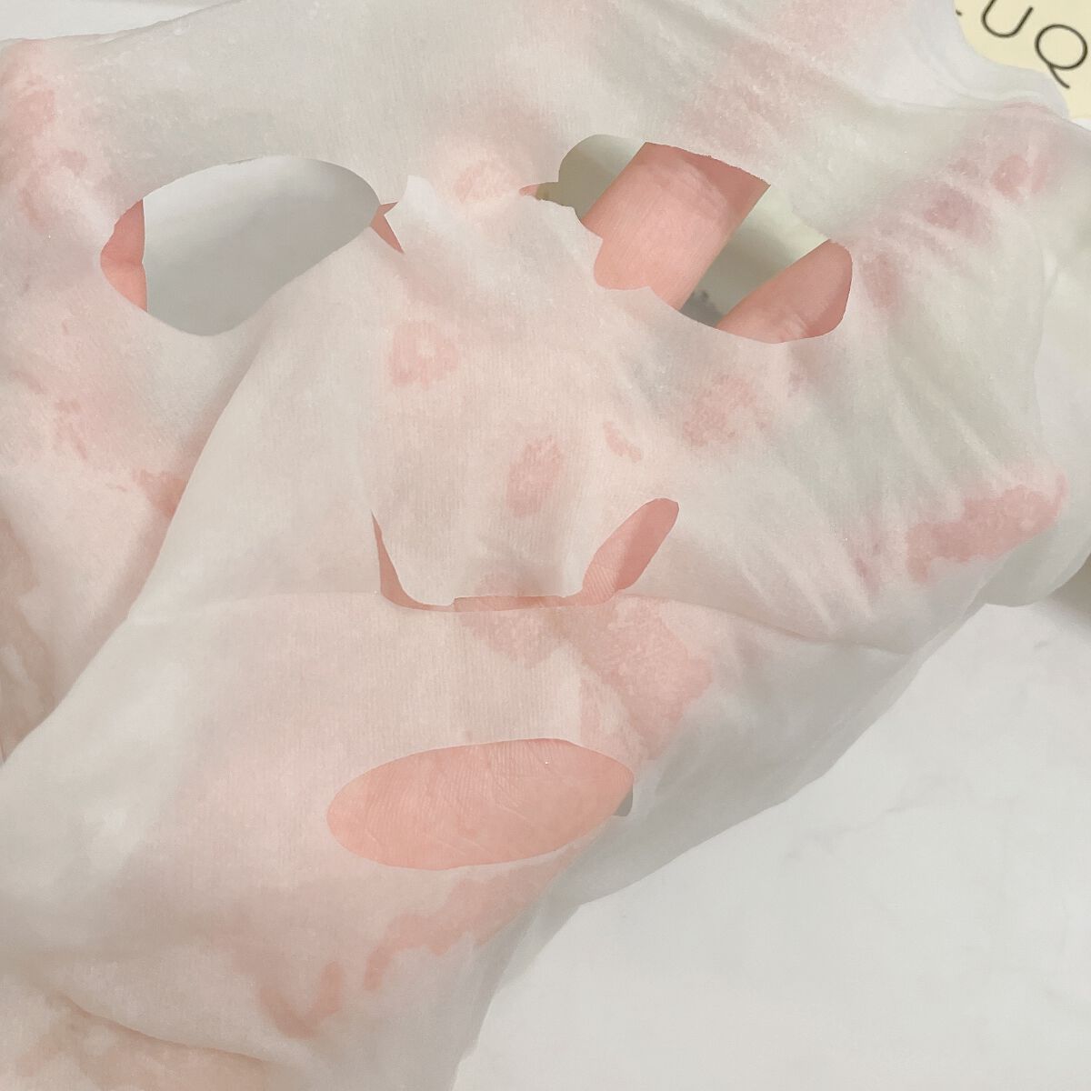 ルクエ ふきとり保湿マスク/ナリス化粧品/シートマスク・パックを使ったクチコミ（3枚目）