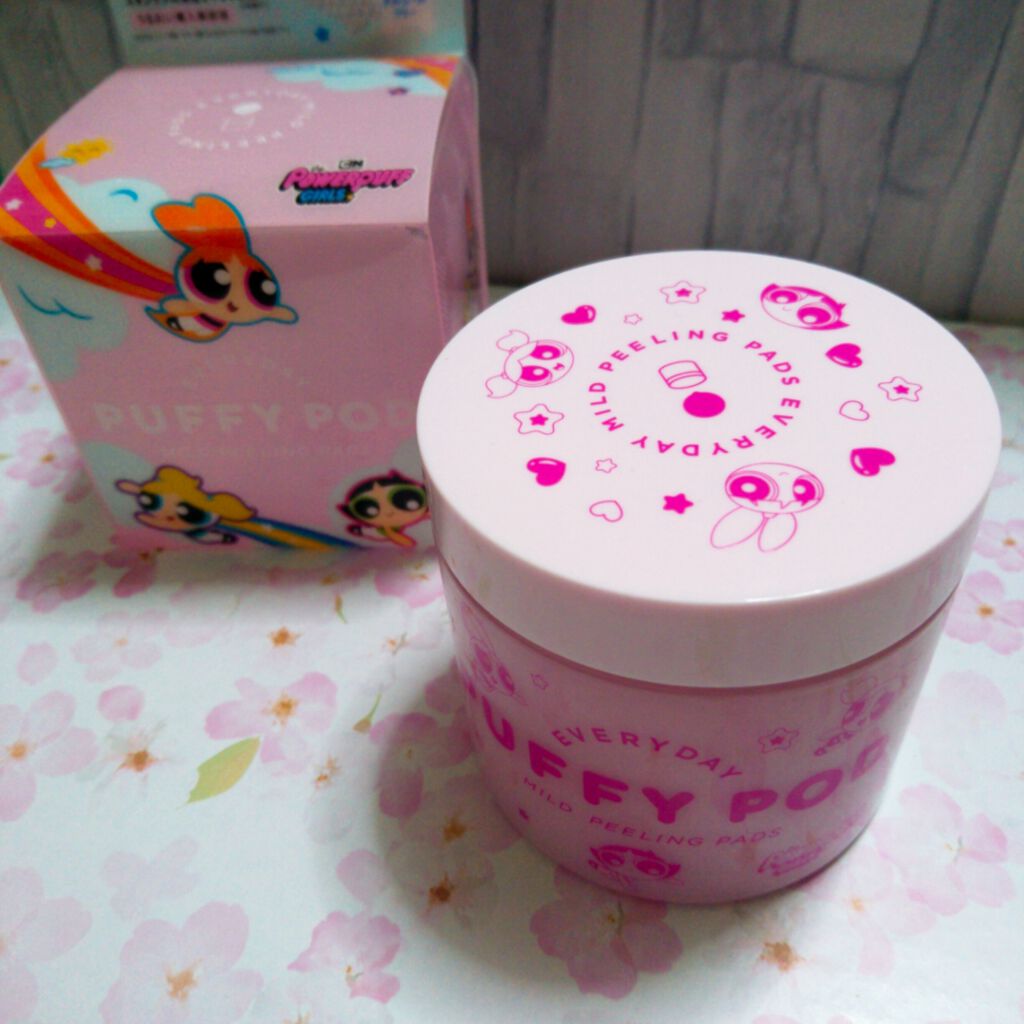 マイルドピーリングパッド N/PUFFY POD/トナーパッドを使ったクチコミ（1枚目）