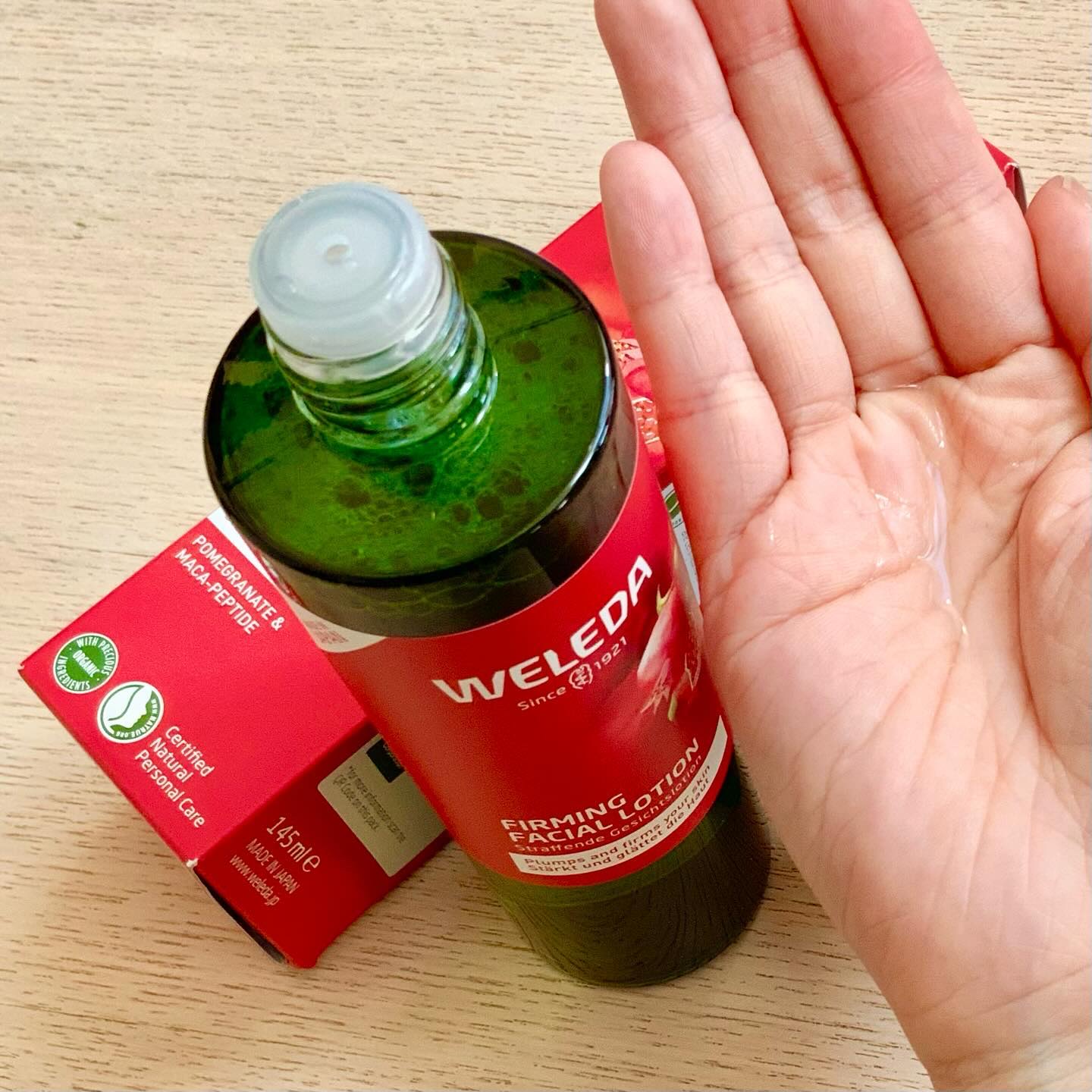 ざくろ ファーミングローション EX/WELEDA/化粧水を使ったクチコミ（3枚目）