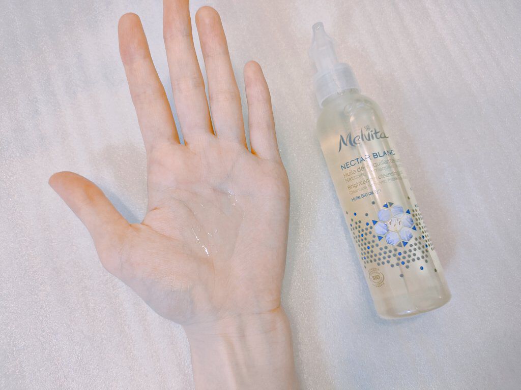 ネクターブラン クレンジングオイル /Melvita/オイルクレンジングを使ったクチコミ（2枚目）