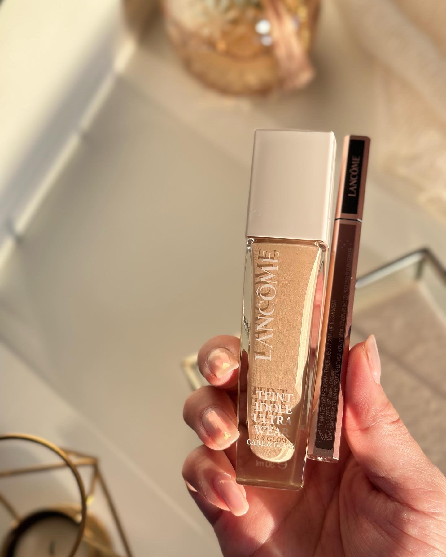 LANCOME イドル ライナー ウォータープルーフのクチコミ「ランコムの新作コスメ✨
アイライナーとファンデをいただきました📦

✔︎イドル ライナー ウォ.....」（1枚目）