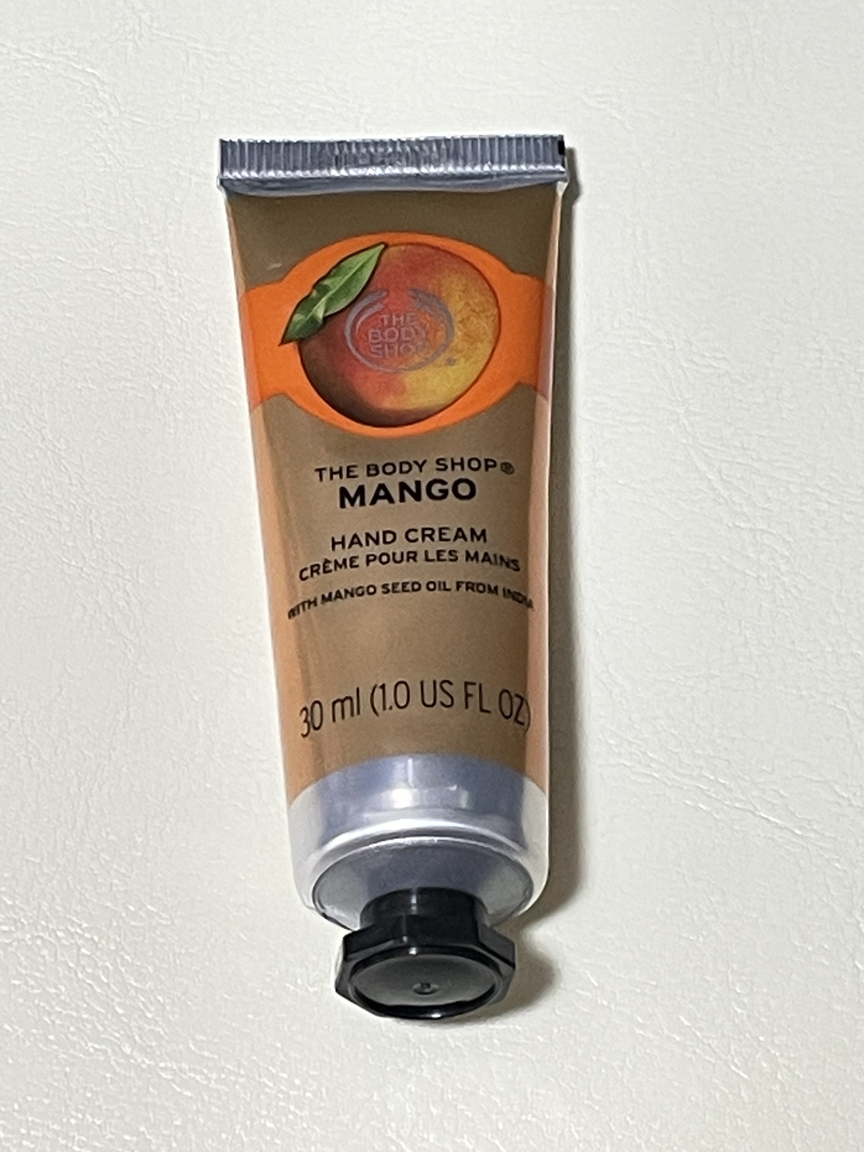 ハンドクリーム マンゴー/THE BODY SHOP/ハンドクリームを使ったクチコミ（1枚目）