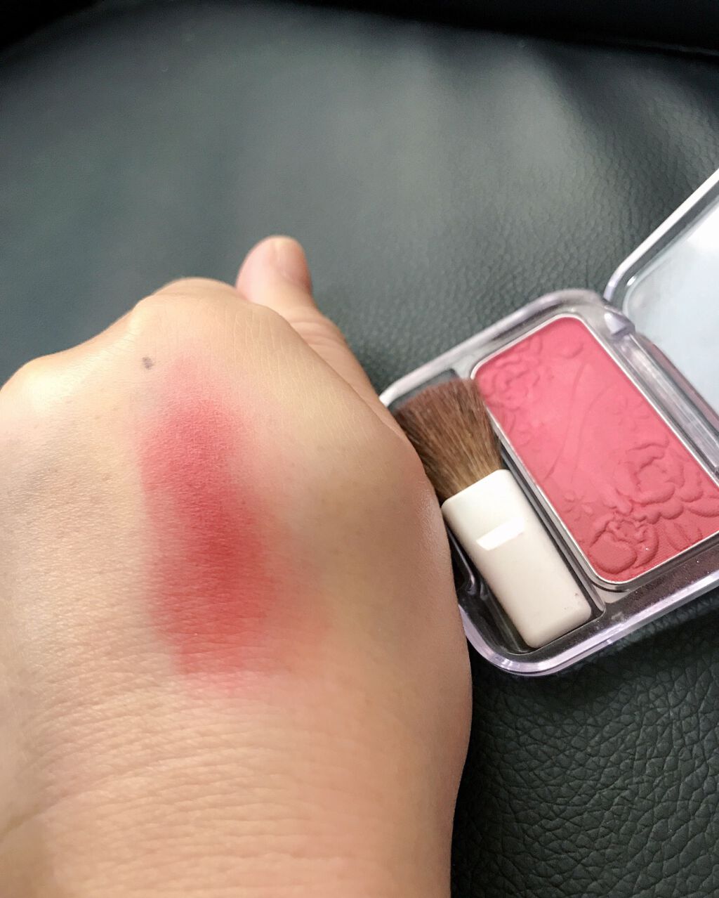 ナチュラル チークN/CEZANNE/パウダーチークを使ったクチコミ(3枚目)