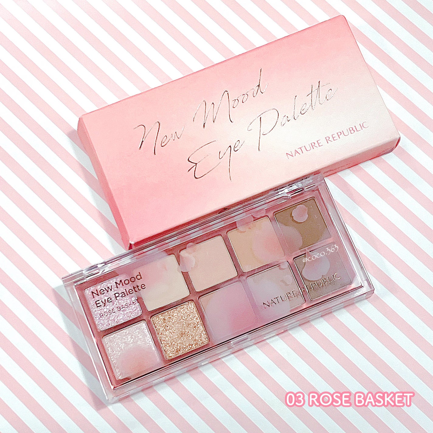 ニュームードアイパレット/ネイチャーリパブリック/アイシャドウパレットを使ったクチコミ(4枚目)