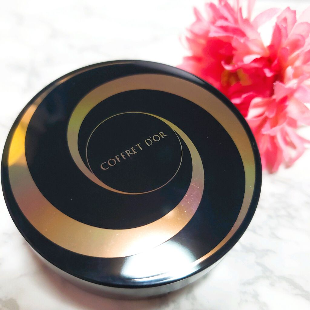 モイスチャーロゼファンデーションUV 02 自然な肌の色/コフレドール/クリーム・エマルジョンファンデーションを使ったクチコミ（2枚目）