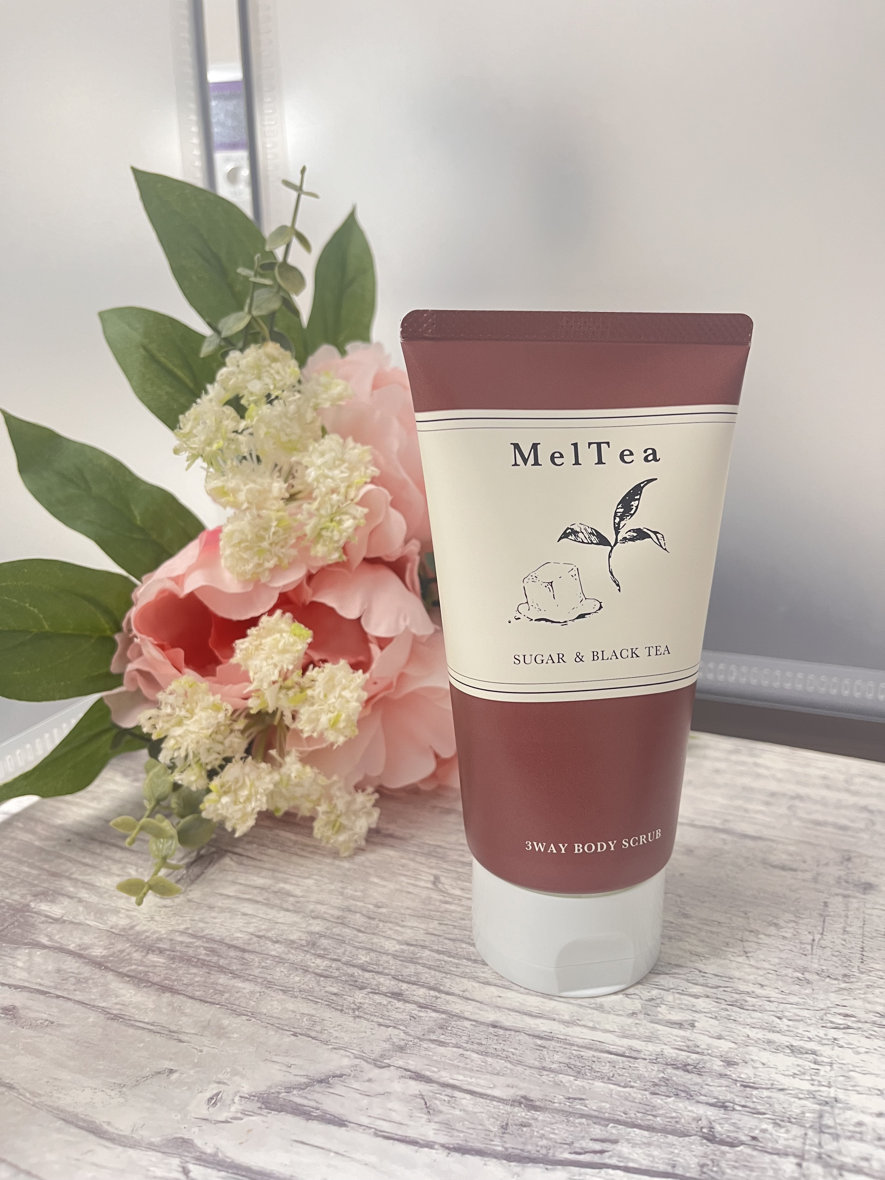 meltea ボディソープスクラブ/MelTea/ボディスクラブを使ったクチコミ（2枚目）