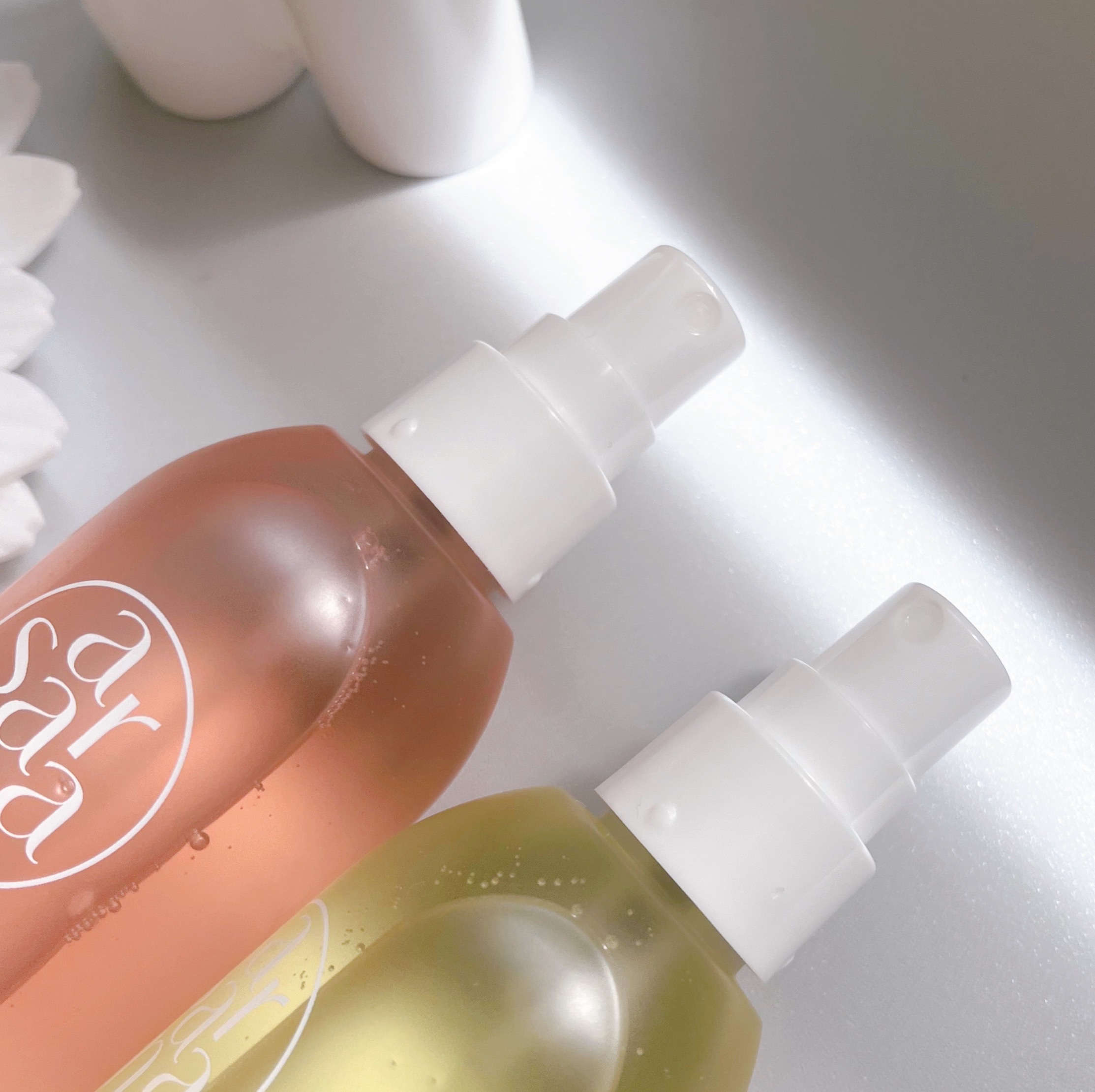 パフュームヘイズ ヘア&ボディミスト ピンクシー/SARANARA/ヘアミストを使ったクチコミ（2枚目）