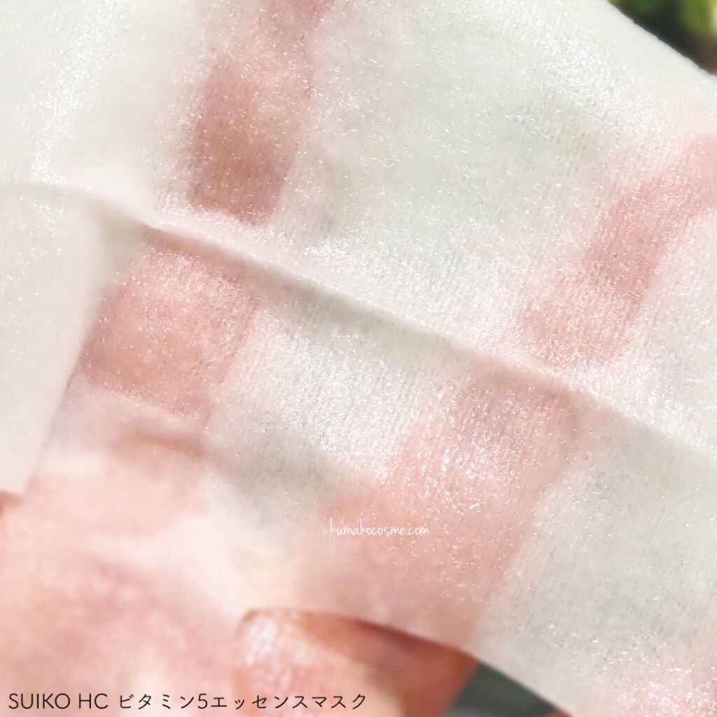 SUIKO HC ビタミン5エッセンスマスク/SUIKO HATSUCURE/シートマスク・パックを使ったクチコミ(4枚目)