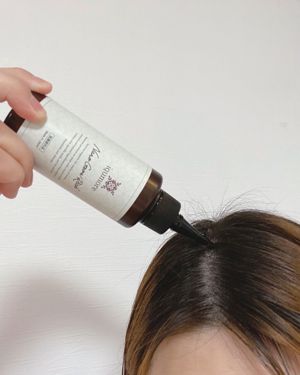 ナノグロウリッチ/iqumore/頭皮ローションを使ったクチコミ（2枚目）