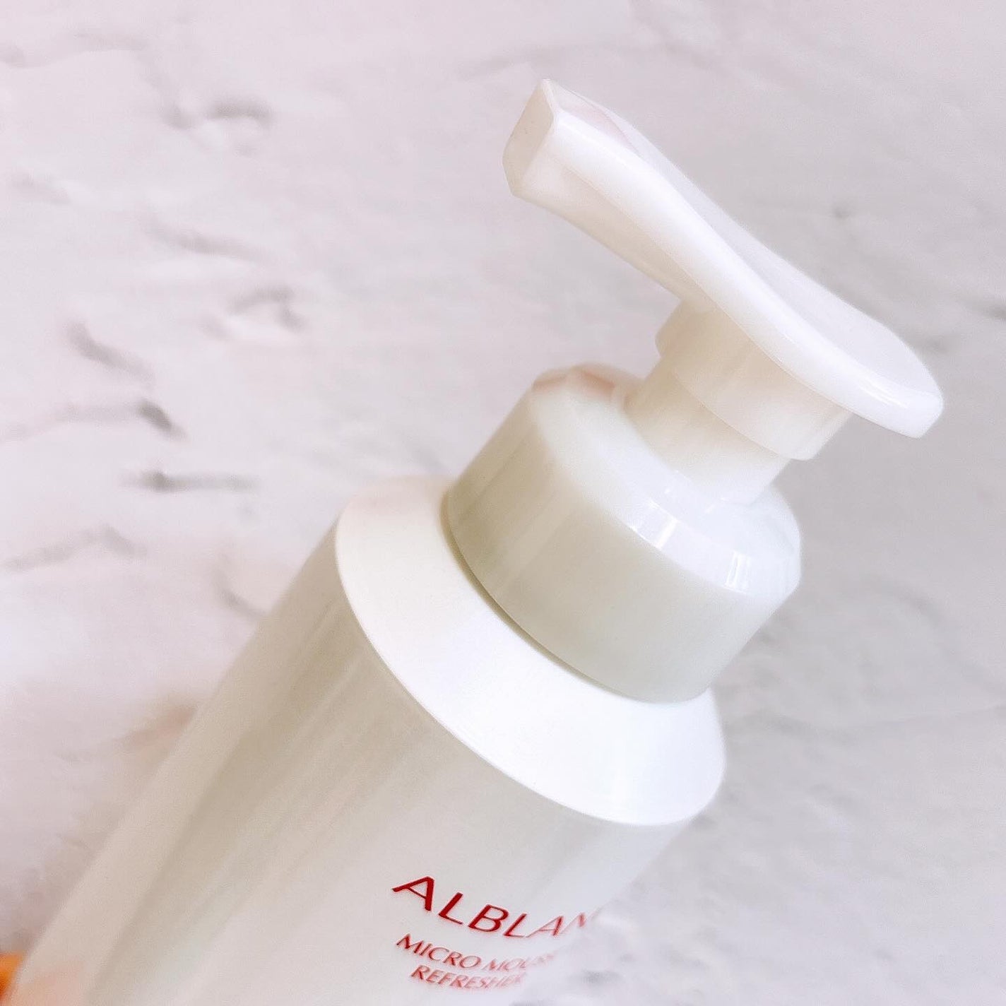 マイクロムース リフレッシャー/ALBLANC/泡洗顔を使ったクチコミ(2枚目)
