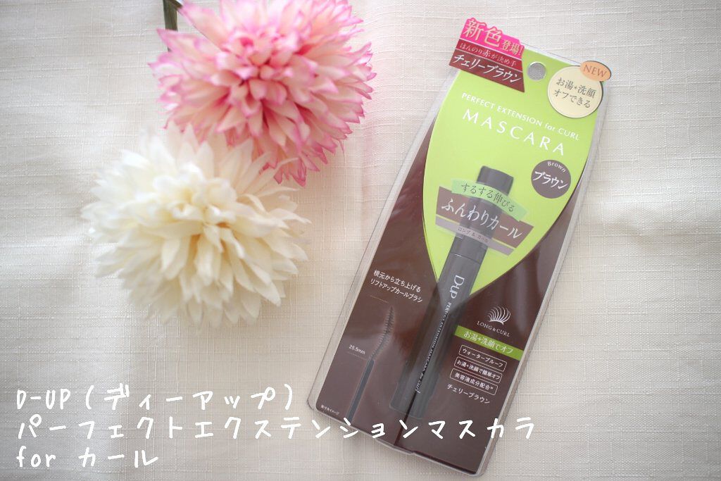 パーフェクトエクステンション マスカラ for カール/D-UP/マスカラを使ったクチコミ（1枚目）