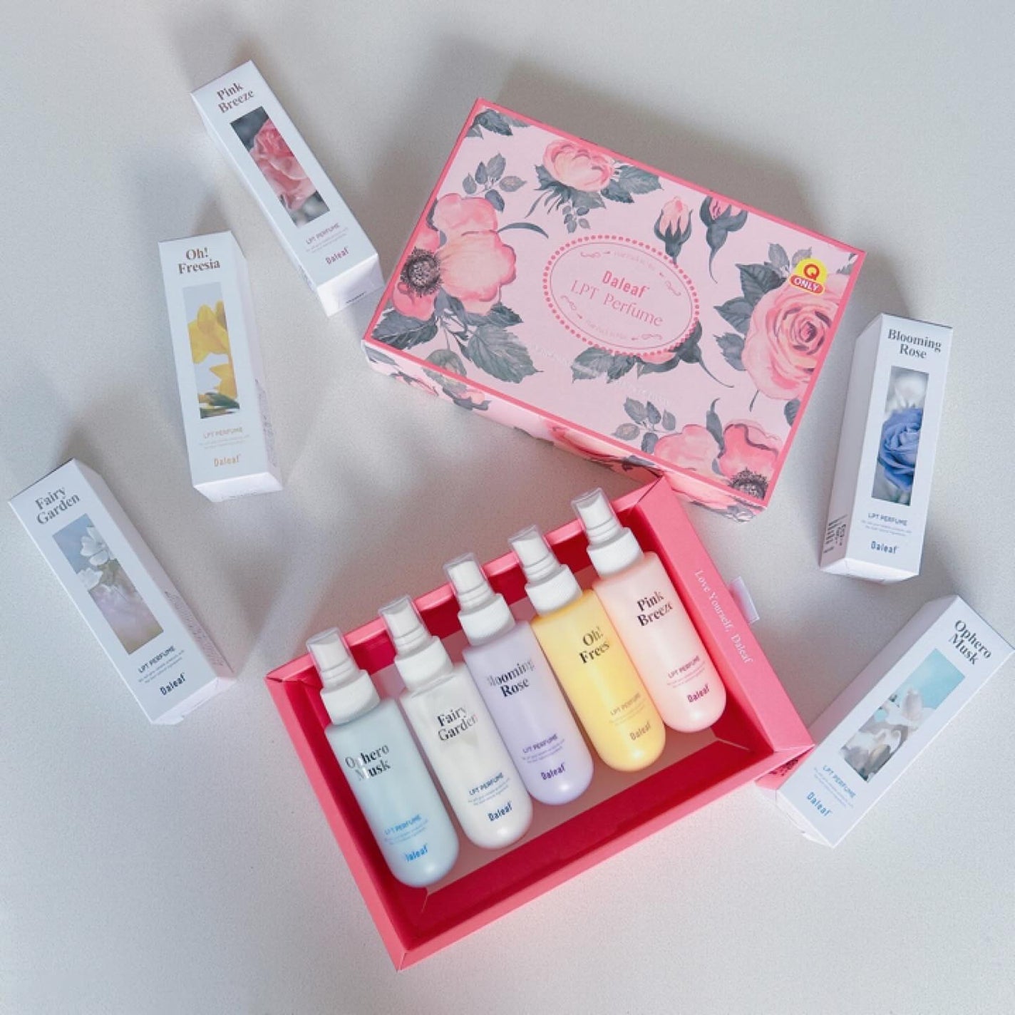 パフュームヘアパックインミスト Pink Breeze/Daleaf/アウトバストリートメントを使ったクチコミ(1枚目)