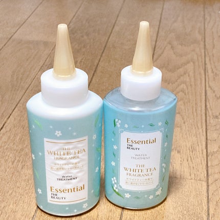 エッセンシャル ザビューティ 髪のキメ美容ウォータートリートメント ホワイトティーの香り/エッセンシャル/アウトバストリートメントを使ったクチコミ(1枚目)