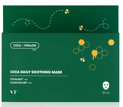 【新品未開封】 VT CICAデイリースージングマスク 30枚入り 4本セット CICA デイリースージングマスク 30枚入(限定パッケージ) / VT