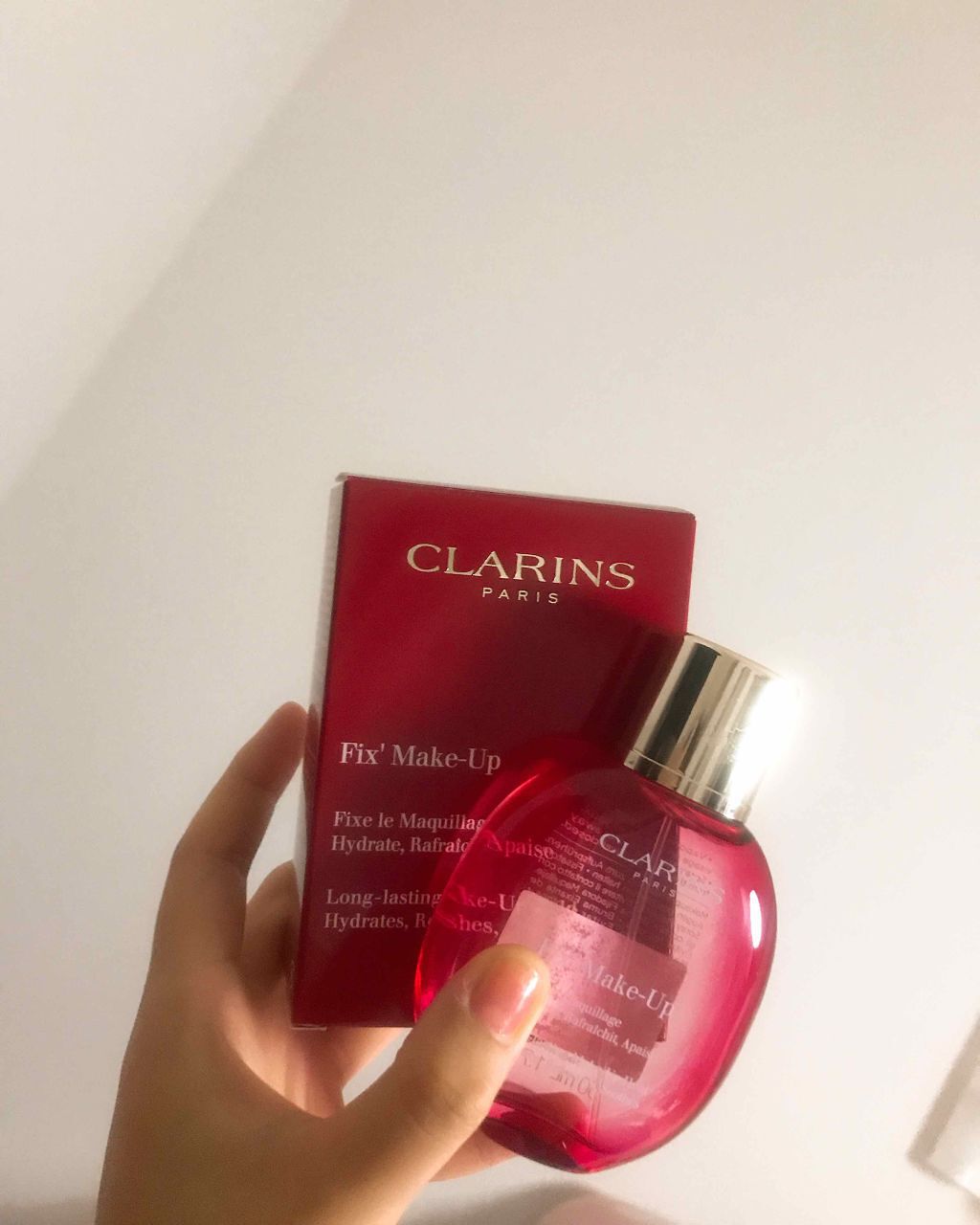 フィックス メイクアップ/CLARINS/ミスト状化粧水を使ったクチコミ(1枚目)