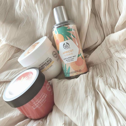 ボディヨーグルト ストロベリー/THE BODY SHOP/ボディローションを使ったクチコミ(1枚目)