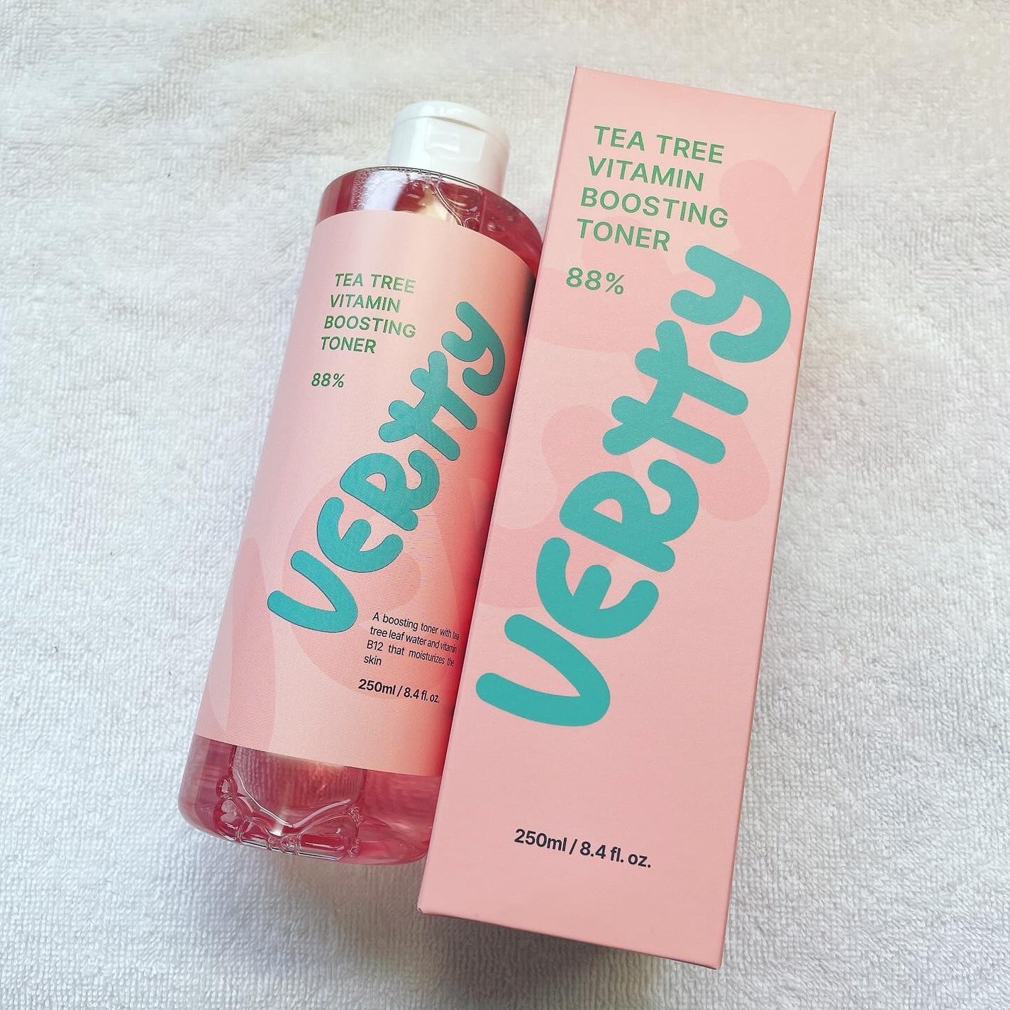 ティーツリー88%ビタミンブースティングトナー/Vertty/化粧水を使ったクチコミ(1枚目)