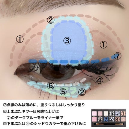 エクスプローラ12色 動物アイシャドウパレット/PERFECT DIARY/アイシャドウパレットを使ったクチコミ(5枚目)