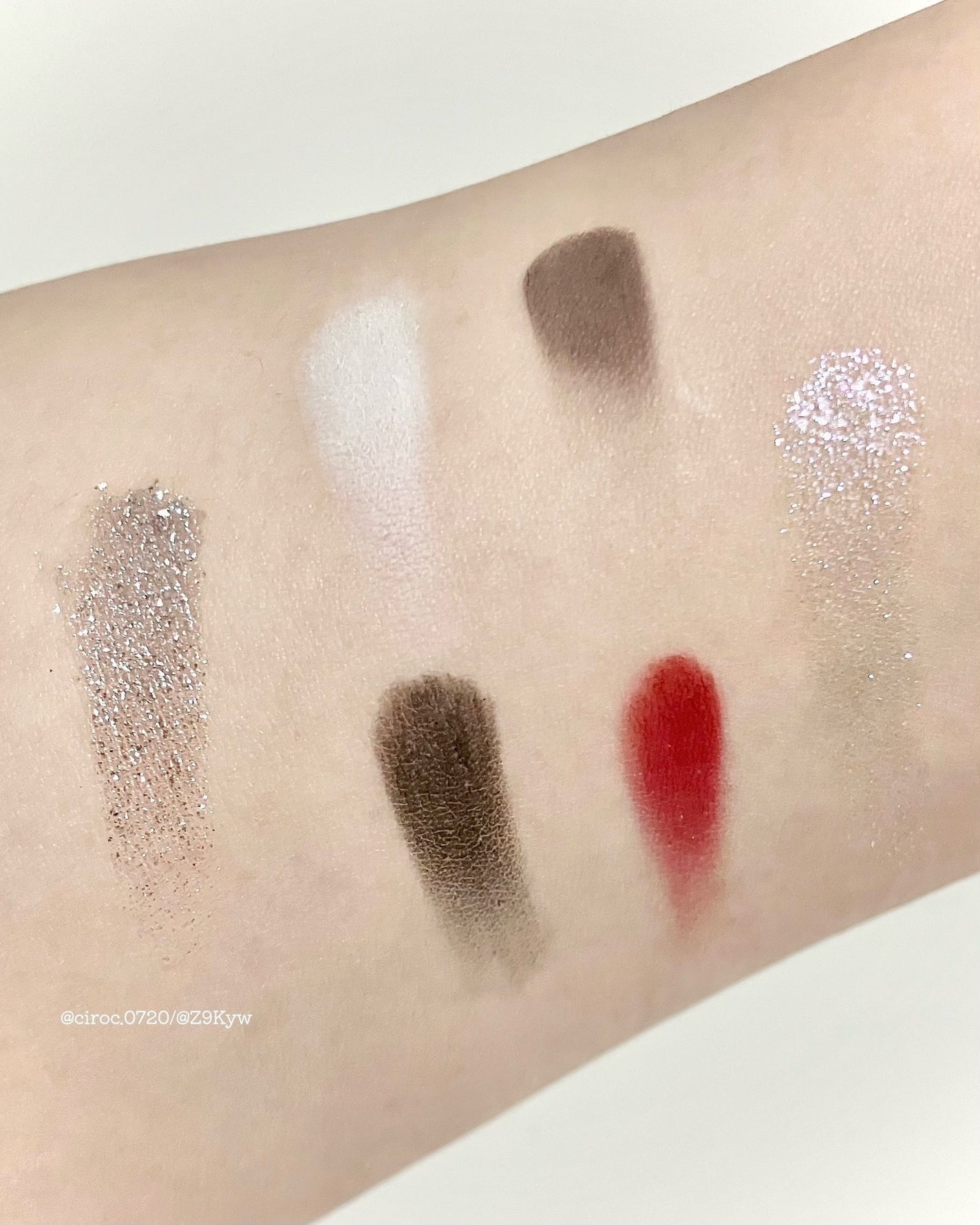 フラワーノーズスワンバレエシリーズ アイシャドウパレット/FlowerKnows/アイシャドウパレットを使ったクチコミ(4枚目)