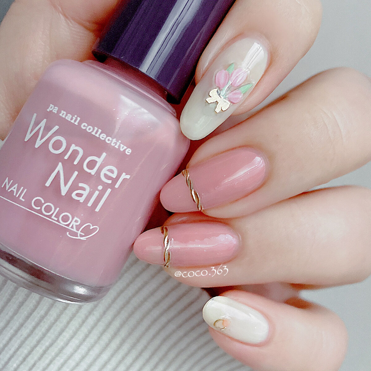 pa プラス オールインワンコート plus02/pa nail collective/オールインワンネイルを使ったクチコミ（2枚目）