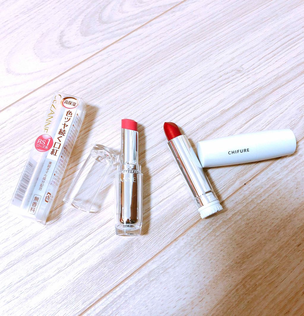 ラスティンググロスリップ/CEZANNE/口紅を使ったクチコミ（3枚目）