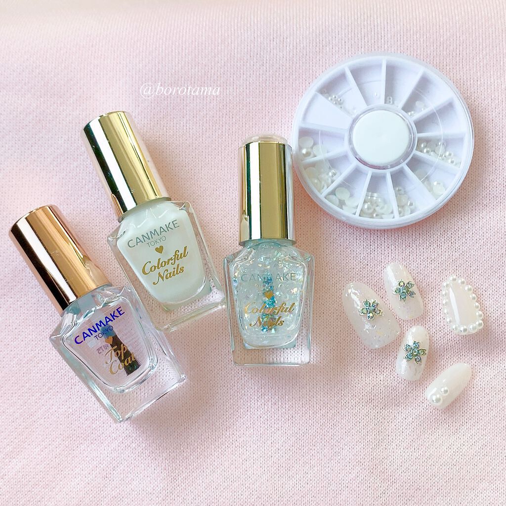 カラフルネイルズ/キャンメイク/マニキュアを使ったクチコミ（3枚目）