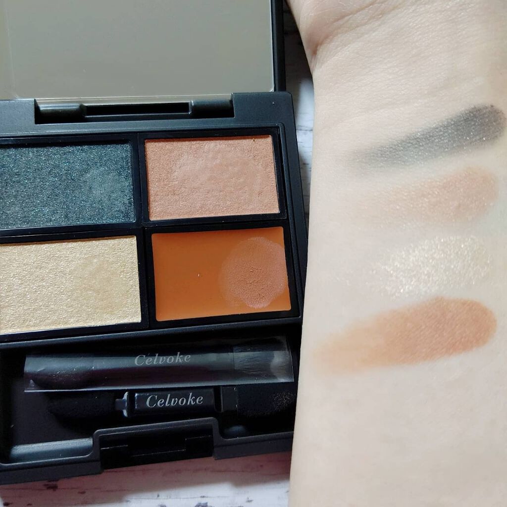 THREE シマリング グロー デュオ/THREE/クリームハイライトを使ったクチコミ（2枚目）