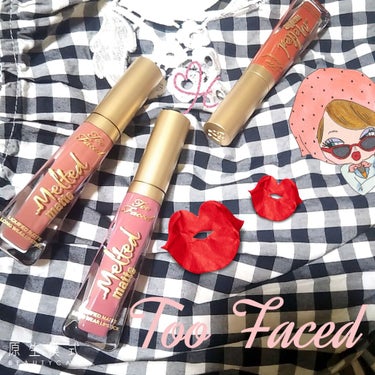 メルテッド リキッド マット ロングウェア リップスティック/Too Faced/口紅を使ったクチコミ（1枚目）