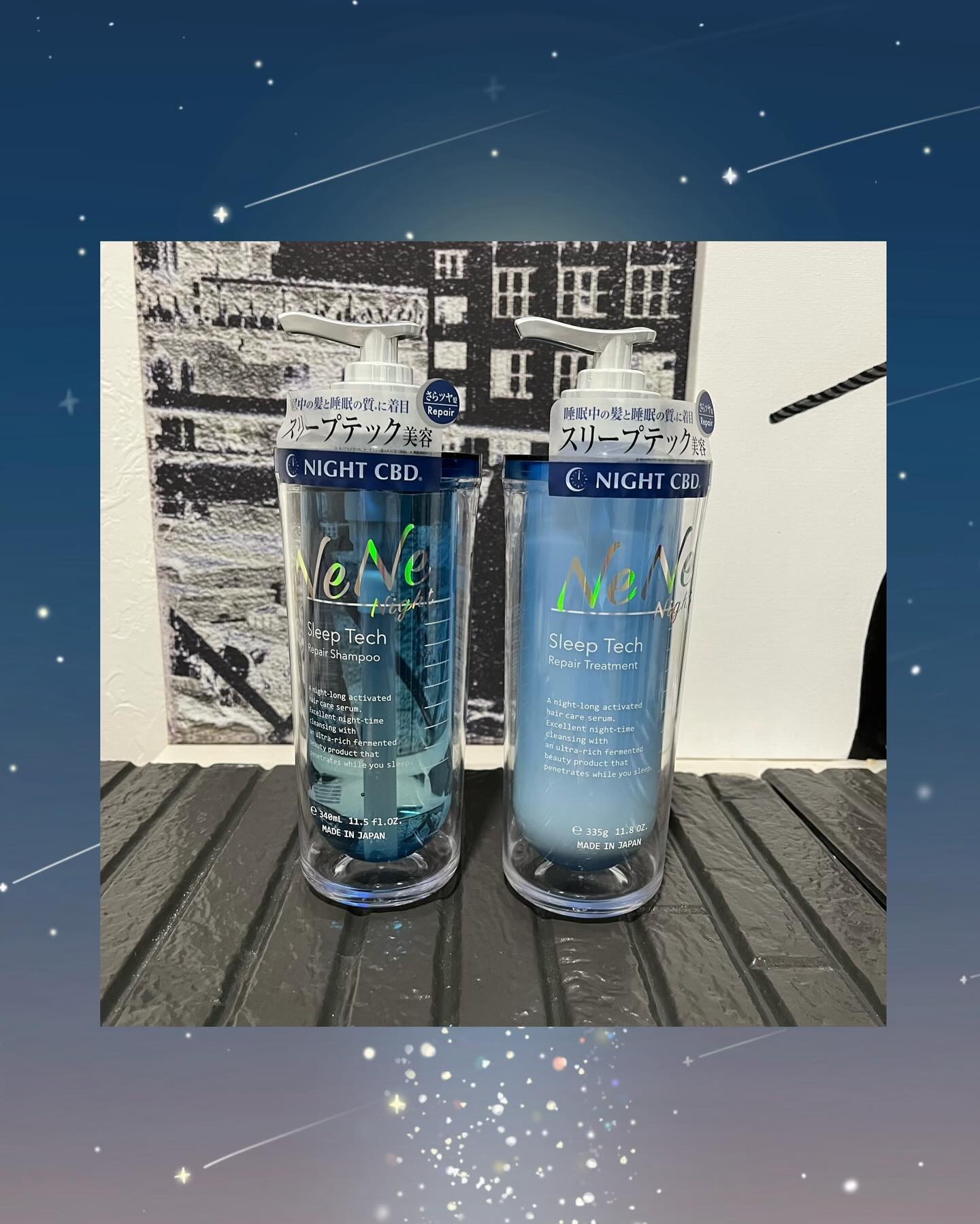 スリープテック リペア シャンプー／ヘアトリートメント/NeNe Night/市販シャンプーを使ったクチコミ（1枚目）