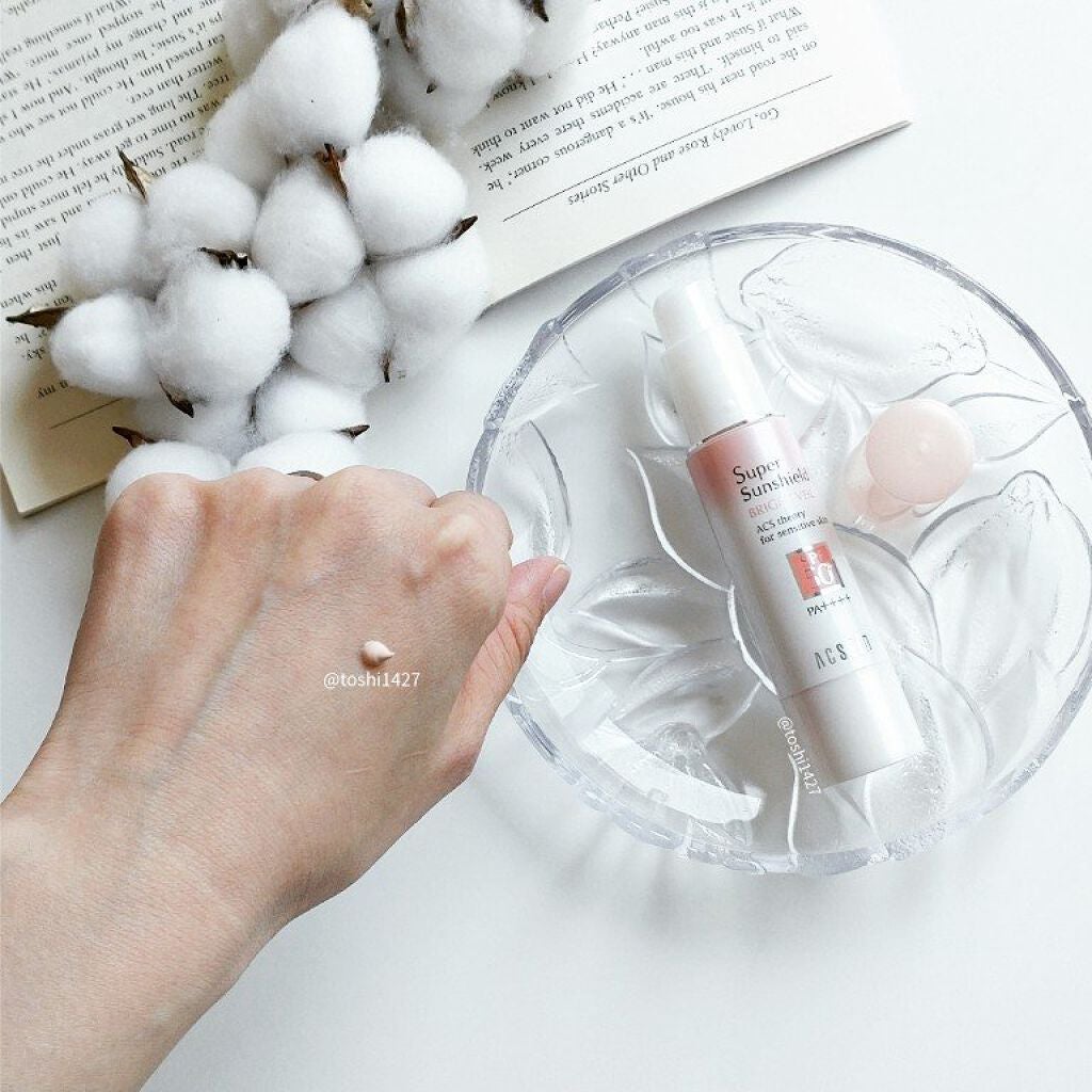 スーパーサンシールド ブライトヴェール/ACSEINE/化粧下地を使ったクチコミ(3枚目)