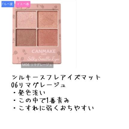 パーフェクトマルチアイズ/キャンメイク/アイシャドウパレットを使ったクチコミ(6枚目)