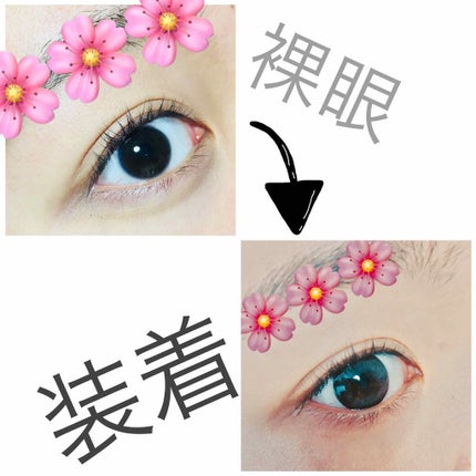 LARME MERMAIDSERIES(ラルムマーメイドシリーズ)/LARME/カラーコンタクトレンズを使ったクチコミ(2枚目)