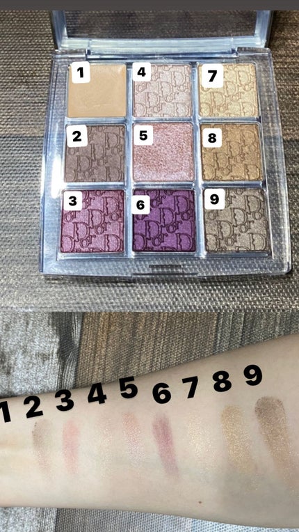 ディオール バックステージ アイ パレット/Dior/アイシャドウパレットを使ったクチコミ(1枚目)