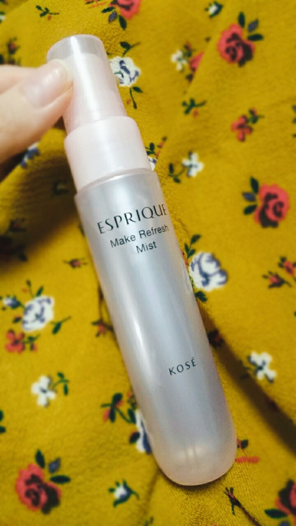 メイクリフレッシュ ミスト/ESPRIQUE/ミスト状化粧水を使ったクチコミ（1枚目）