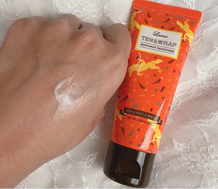 min on LIPS 「ラエナ薬用ハンドクリームテントラップキンモクセイの香り🫶内容量..」(2枚目)